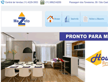 Tablet Screenshot of mazeto.com.br